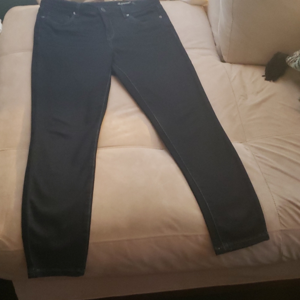 Dark blue denim jeans